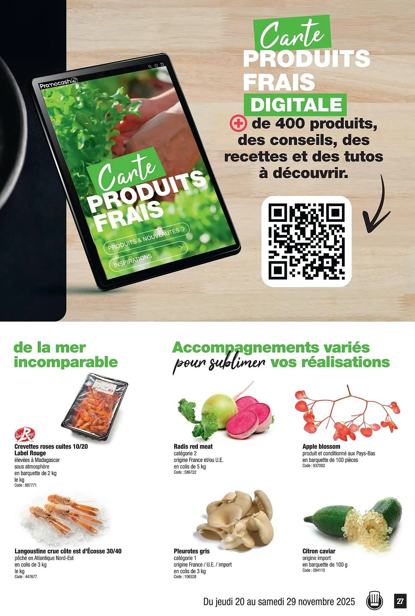 Catalogue Promocash du 14 novembre au 29 novembre 2025 - Catalogue page 27