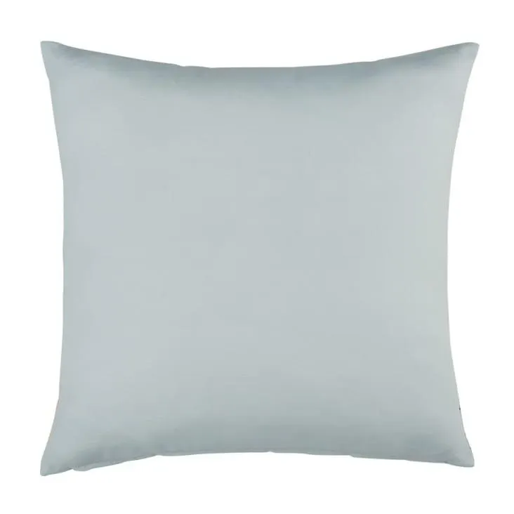 Cojín con motivos florales estampados multicolores 45x45