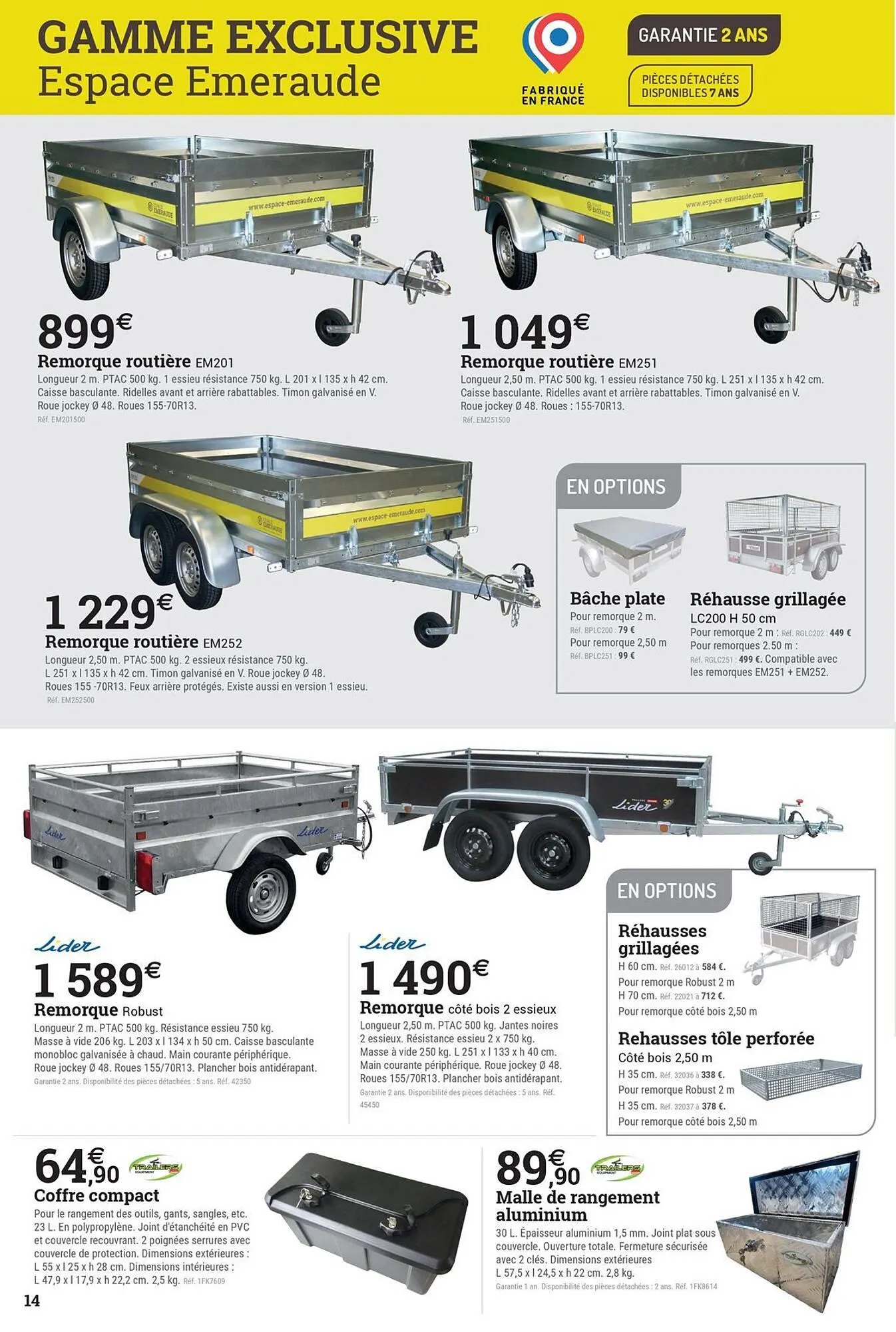 Catalogue Espace emeraude du 6 octobre au 29 novembre 2025 - Catalogue page 14