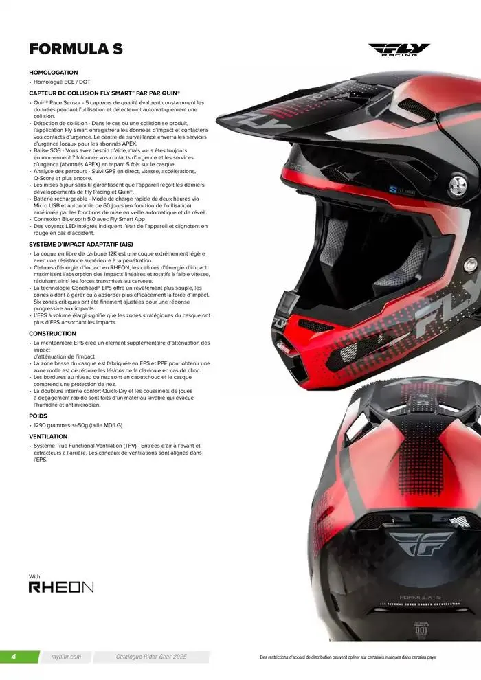 FLY RACING 2025 du 20 novembre au 31 août 2025 - Catalogue page 6