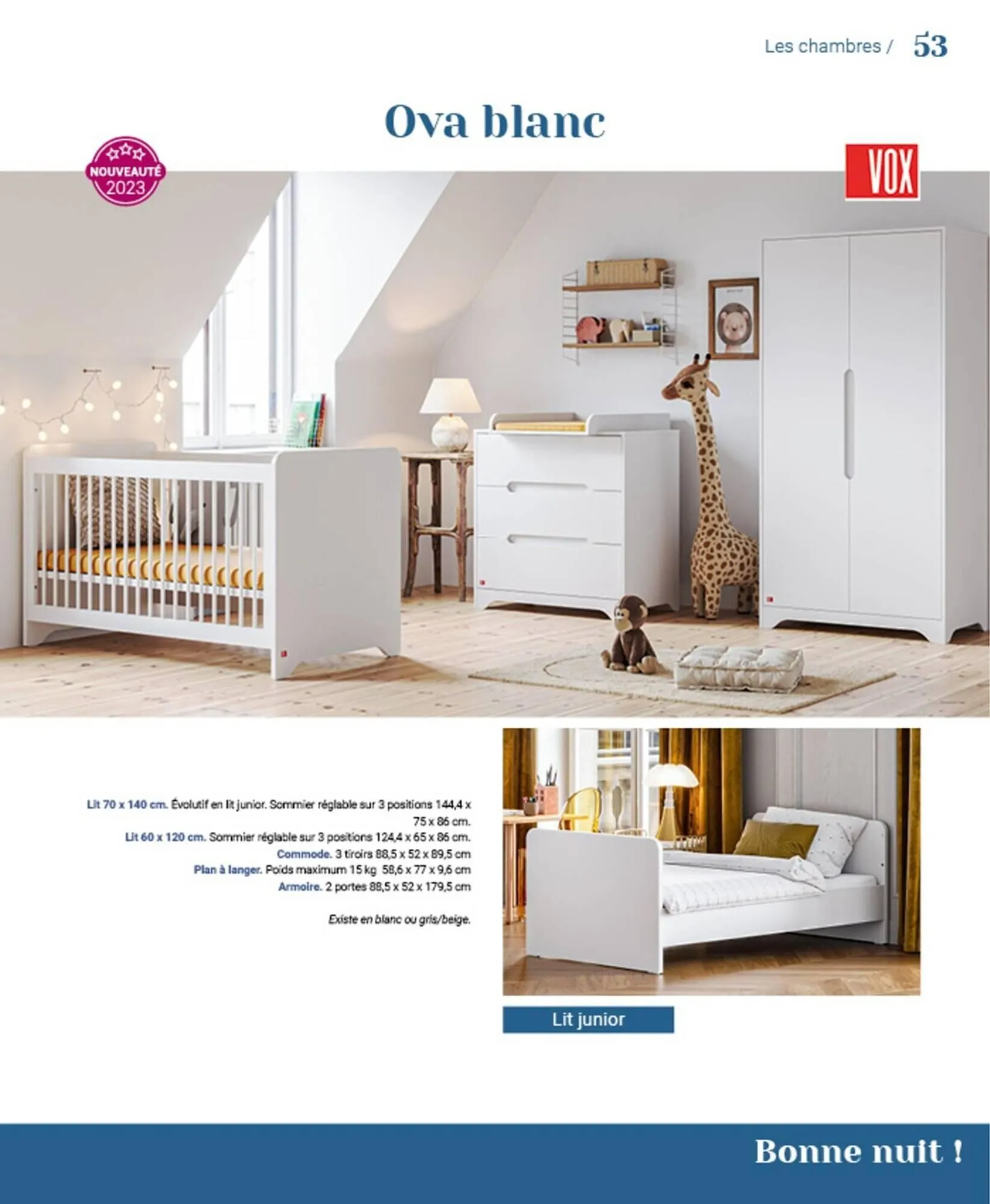 Catalogue autour de bébé du 31 mars au 31 janvier 2024 - Catalogue page 55