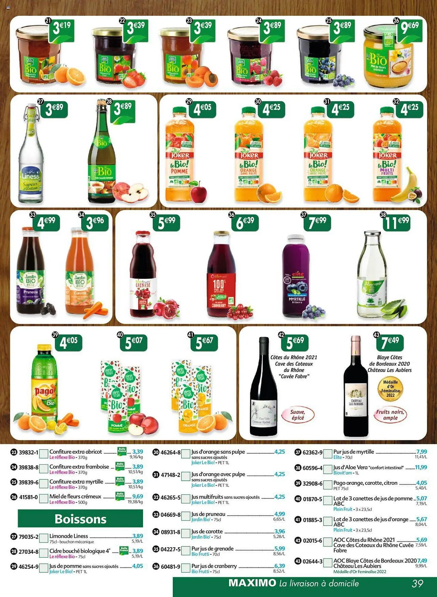 Catalogue Maximo du 19 janvier au 25 février 2024 - Catalogue page 39
