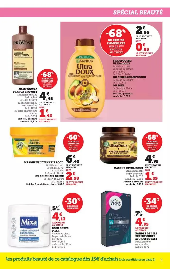 Spécial Beauté du 18 mars au 30 mars 2025 - Catalogue page 5