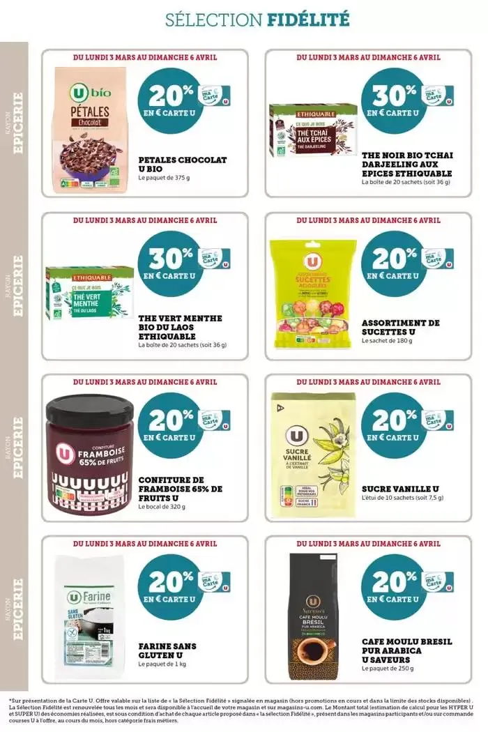 Tous les jours 20% du 4 mars au 16 mars 2025 - Catalogue page 16