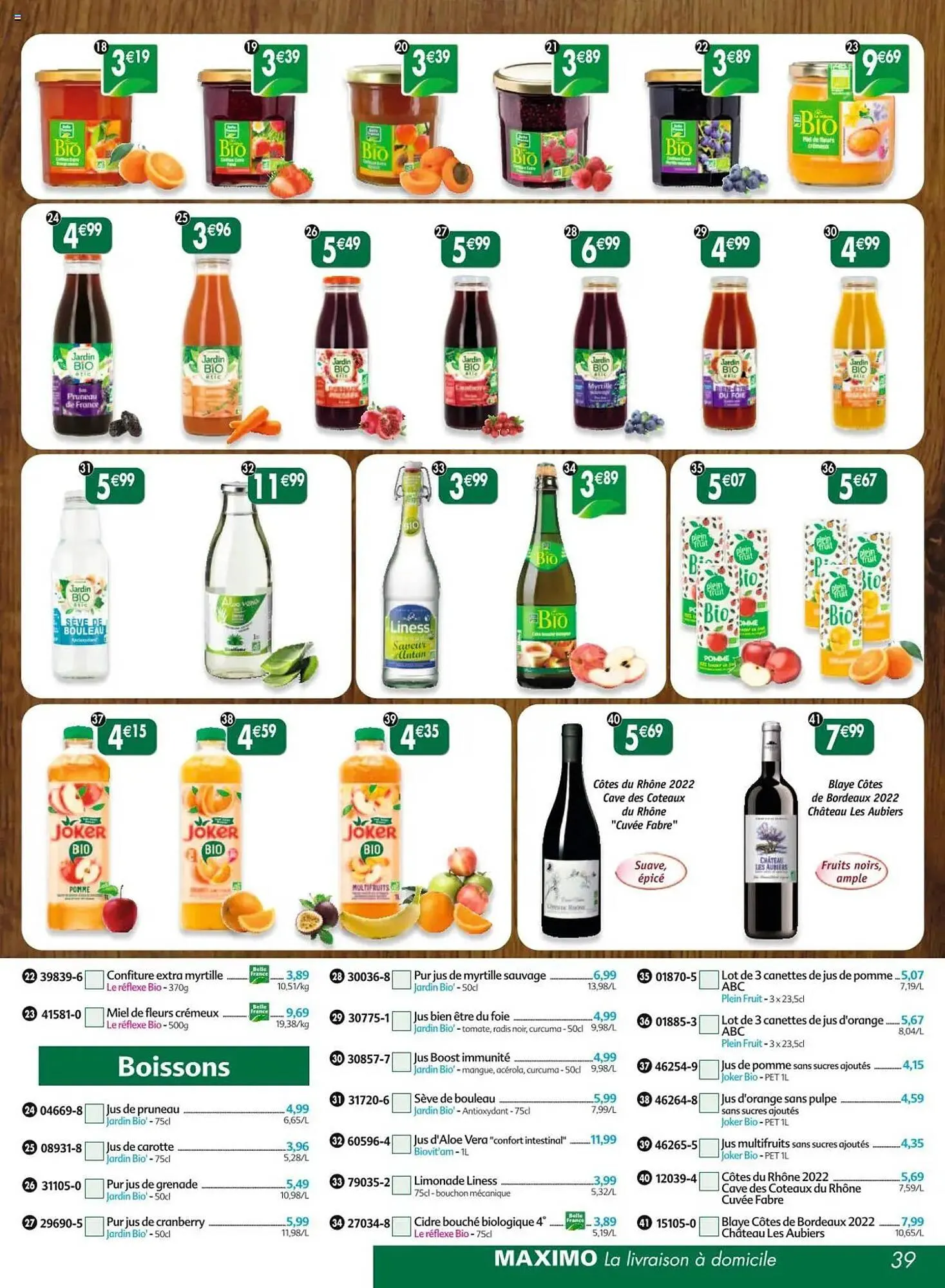 Catalogue Maximo du 12 mai au 8 juin 2025 - Catalogue page 39