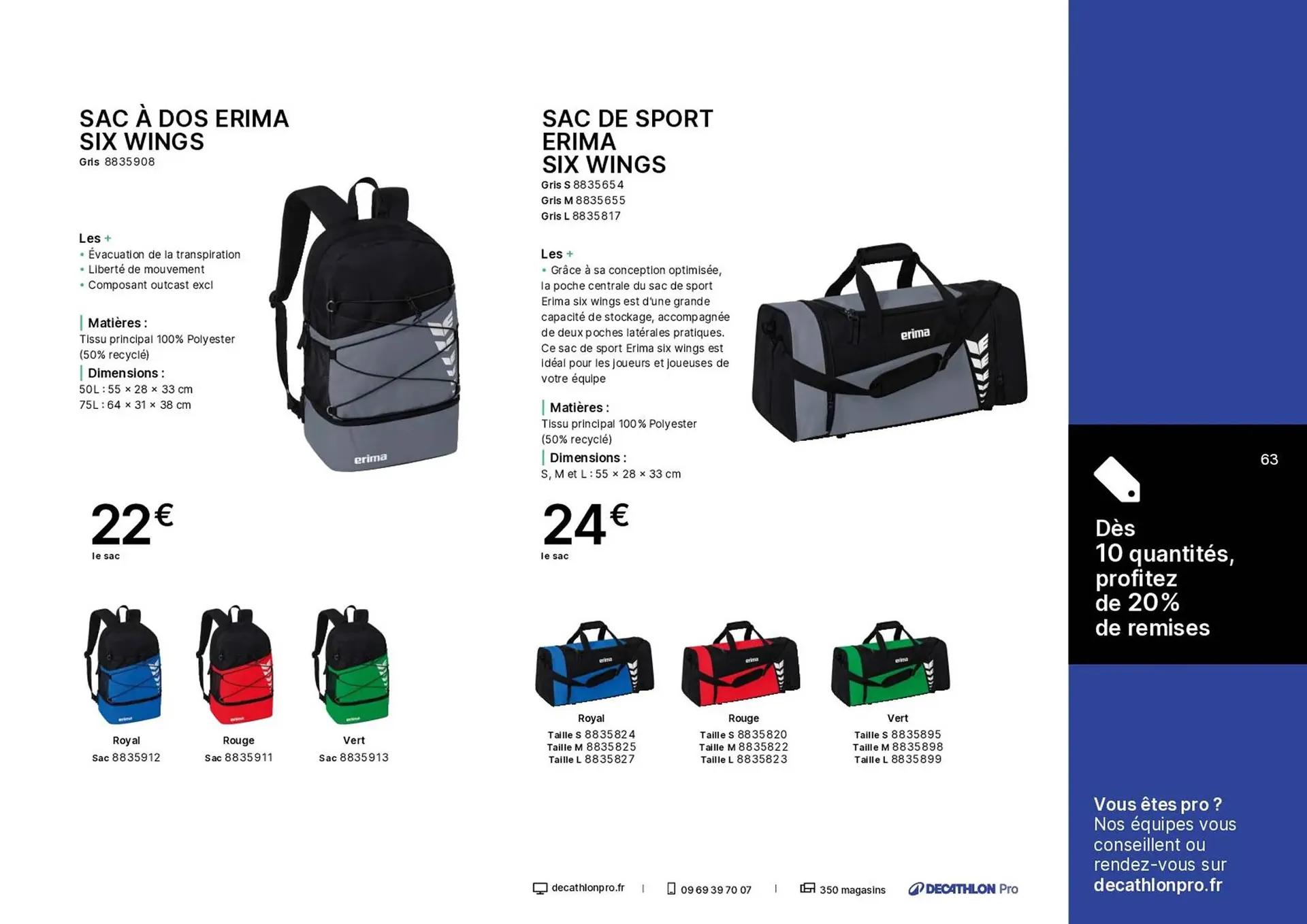 Catalogue Decathlon du 14 mai au 31 août 2025 - Catalogue page 63
