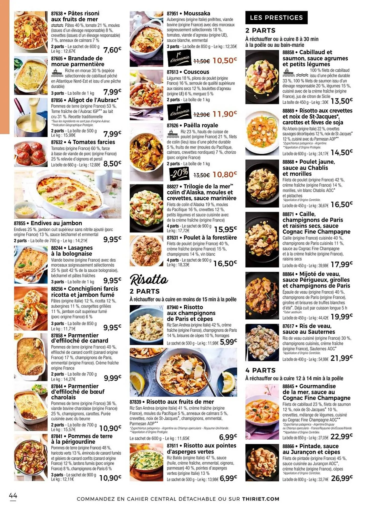 Catalogue Thiriet du 11 juillet au 6 août 2025 - Catalogue page 44