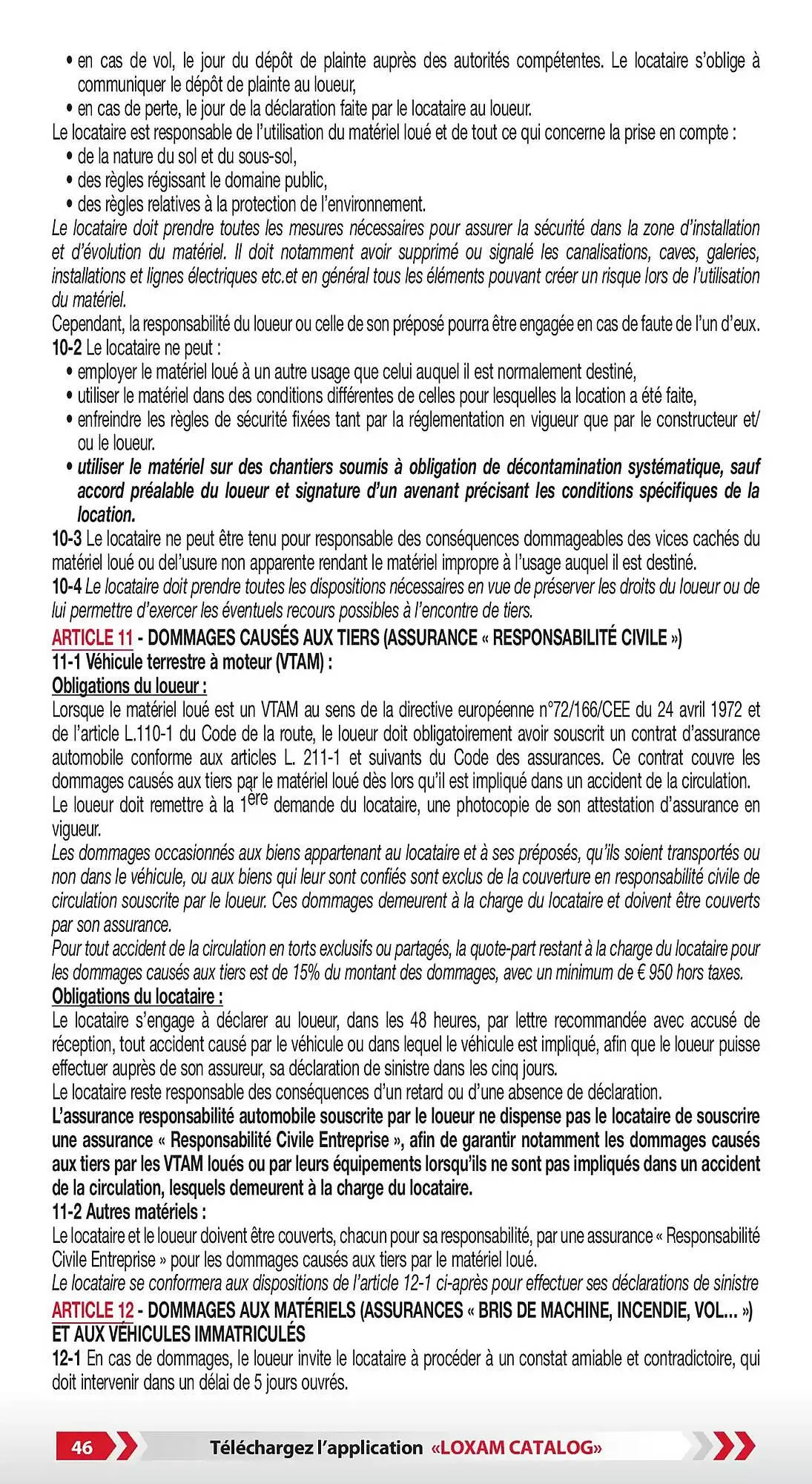 Catalogue Loxam du 3 janvier au 31 décembre 2025 - Catalogue page 48