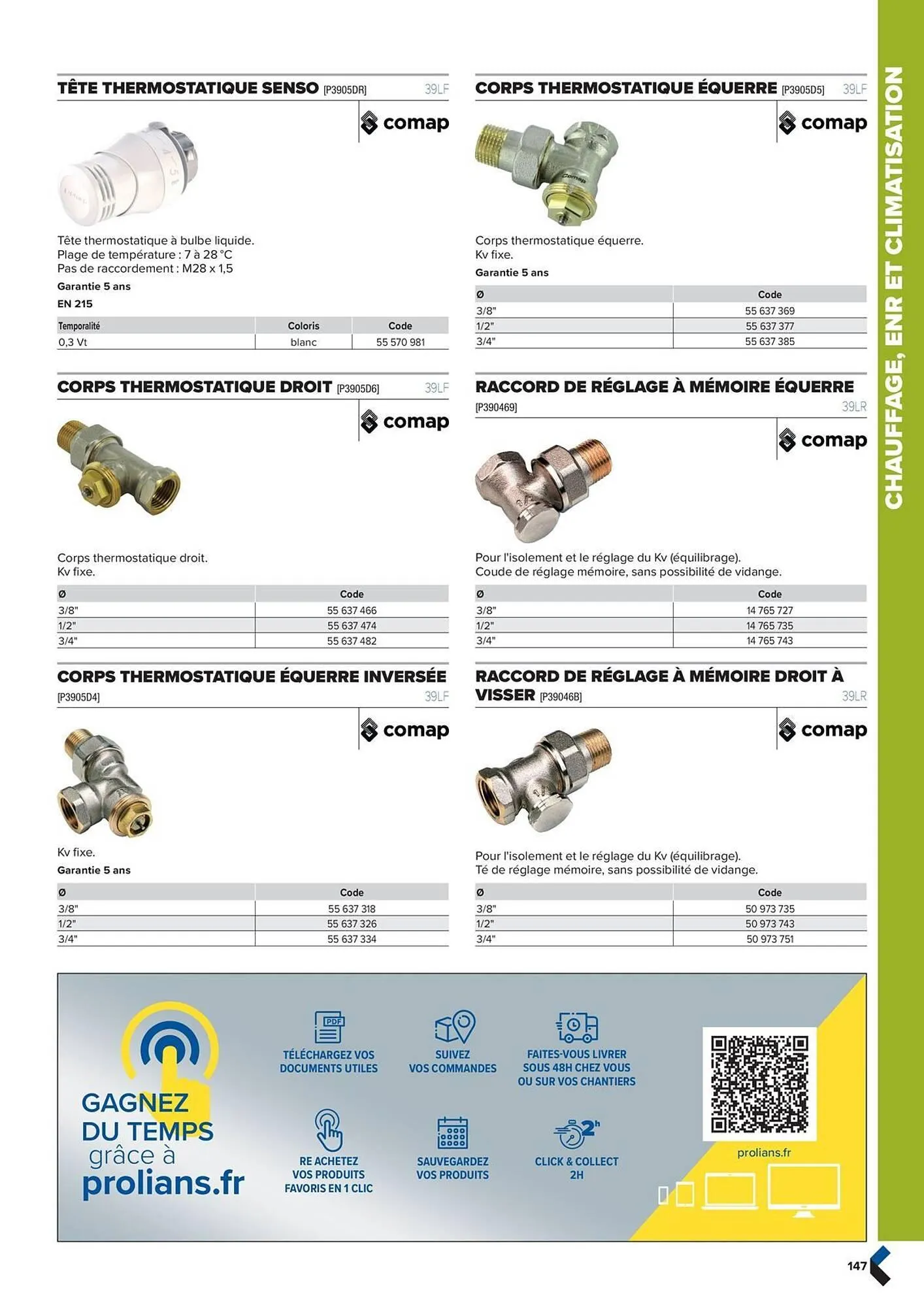Catalogue Prolians du 2 octobre au 31 décembre 2025 - Catalogue page 147