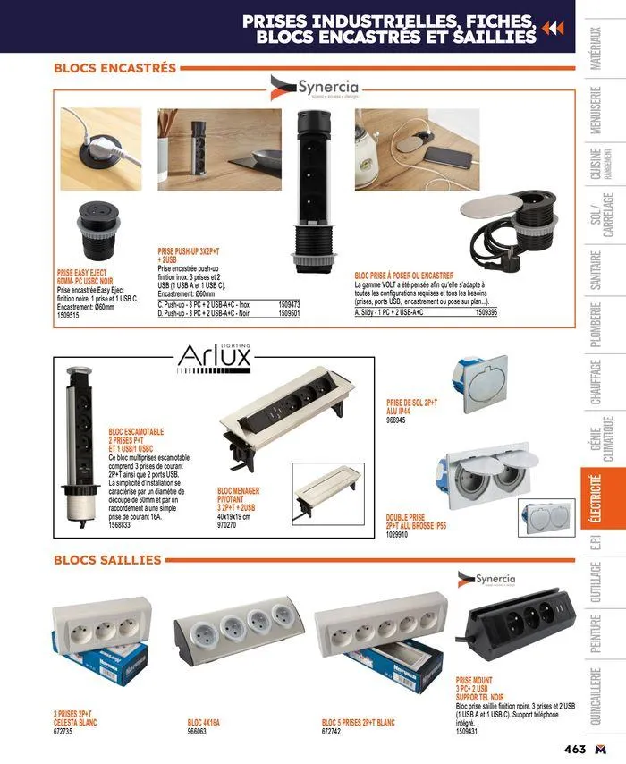 Guide produits 2024 du 15 mars au 31 décembre 2024 - Catalogue page 463