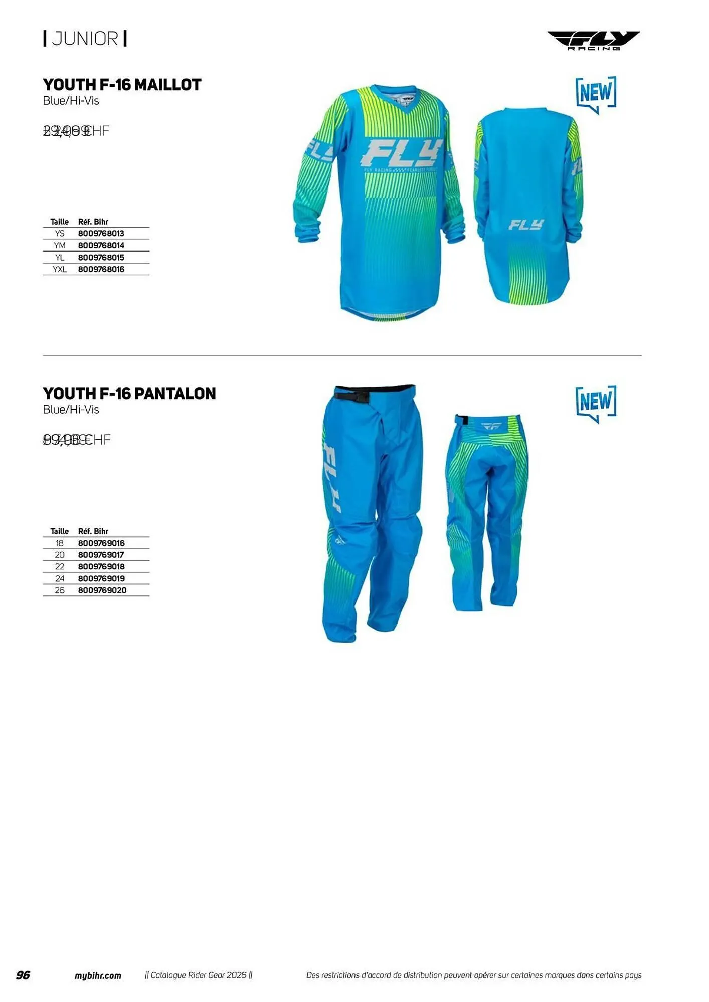 Catalogue Bihr du 1 janvier au 31 janvier 2026 - Catalogue page 96