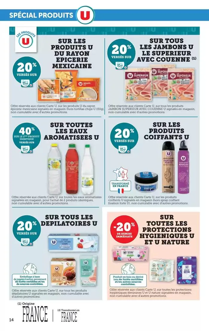 Catalogue Super U du 29 avril au 11 mai 2025 - Catalogue page 14