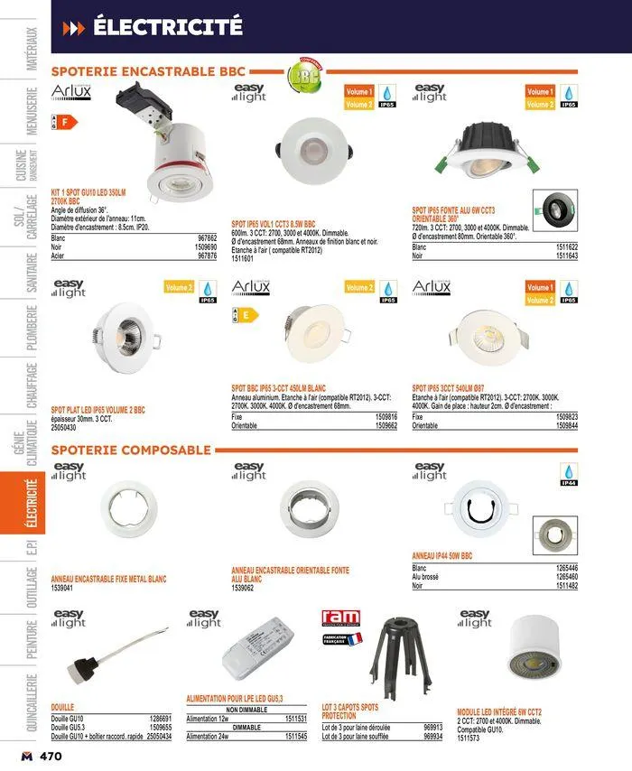 Guide produits 2024 du 15 mars au 31 décembre 2024 - Catalogue page 470