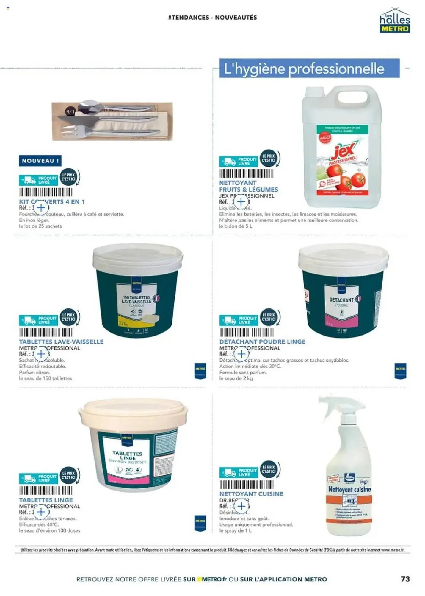 Catalogue METRO du 2 octobre au 31 décembre 2025 - Catalogue page 73