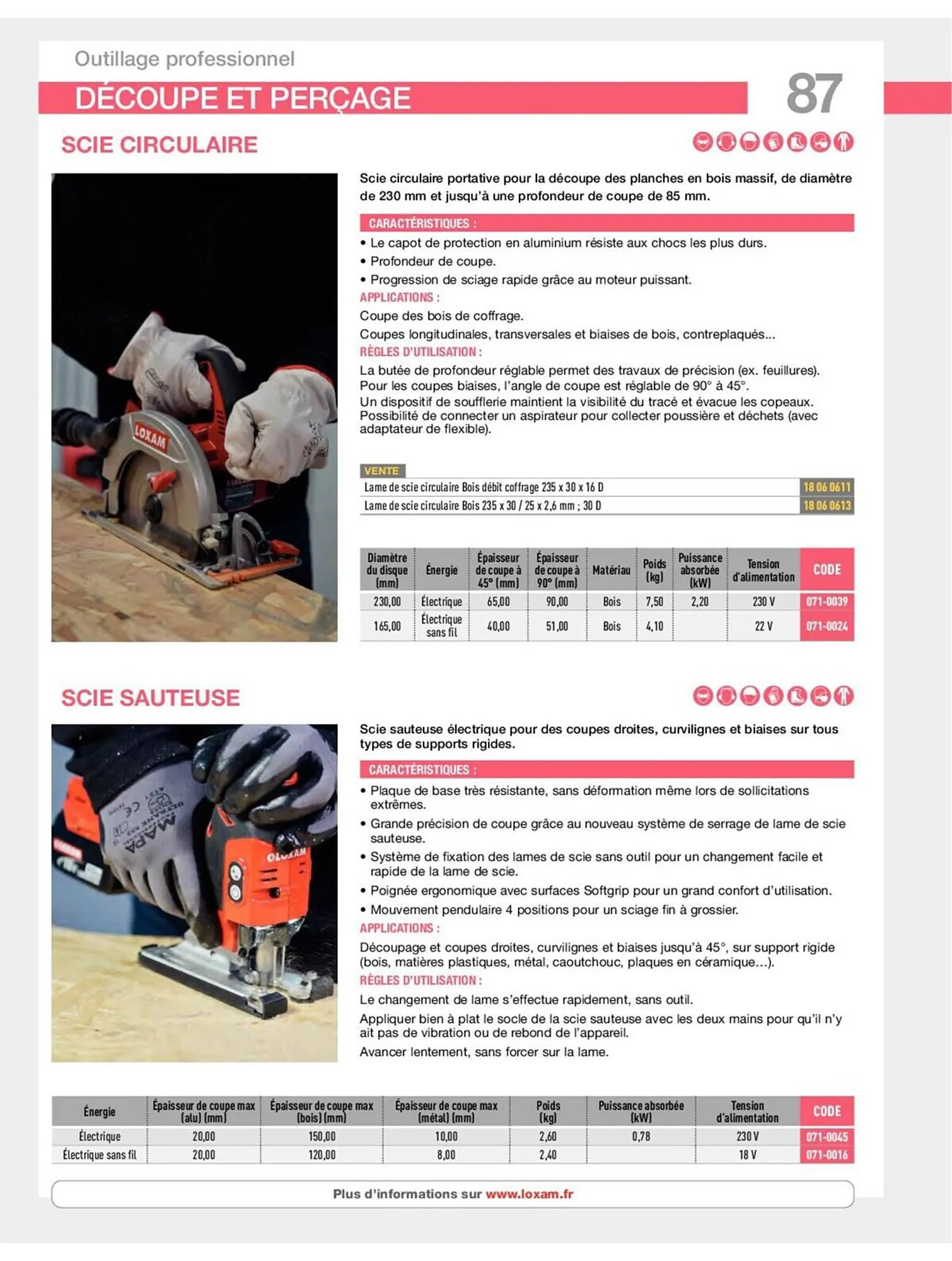 Catalogue Loxam du 19 avril au 31 décembre 2023 - Catalogue page 89