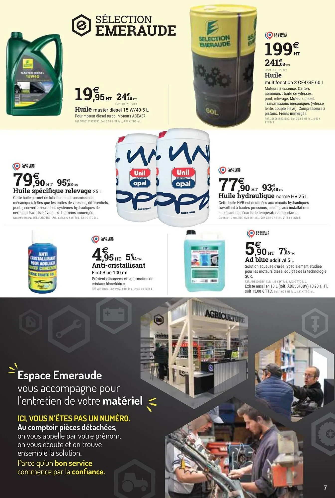 Catalogue Espace emeraude du 9 mars au 18 avril 2026 - Catalogue page 7