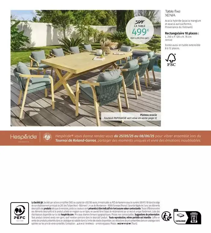 Catalogue Hespéride 2025 du 2 avril au 31 décembre 2025 - Catalogue page 18
