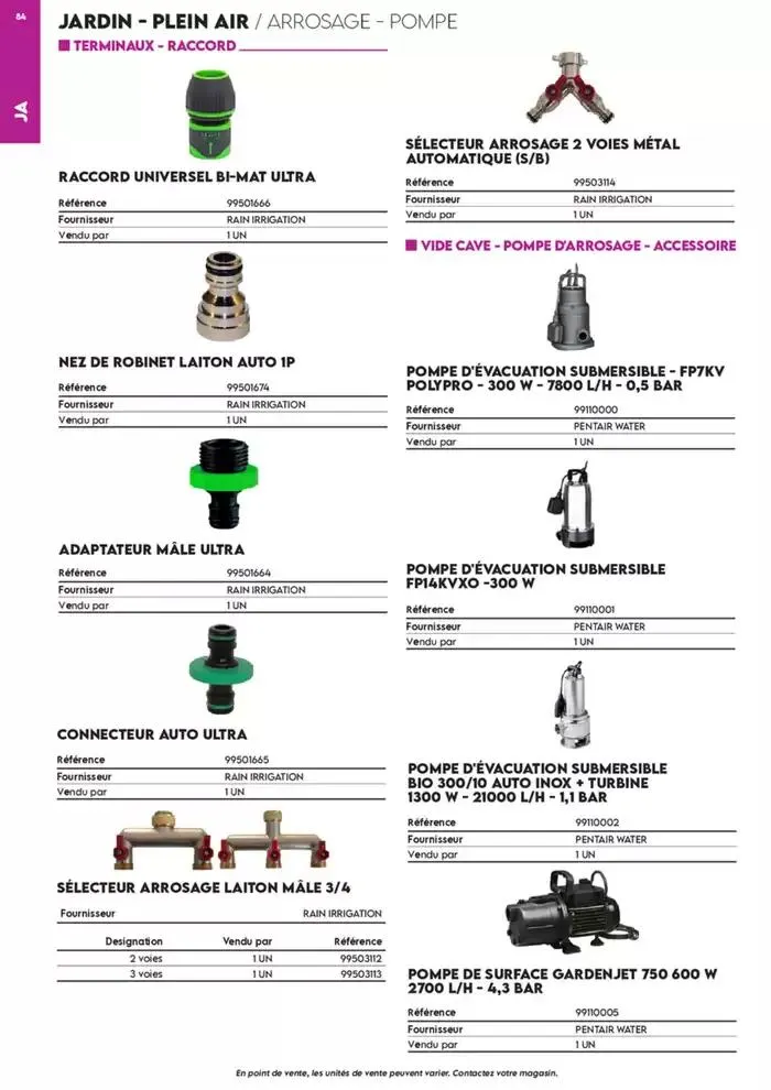 Tout faire +de 15 000 Produits du 17 décembre au 30 juin 2025 - Catalogue page 739