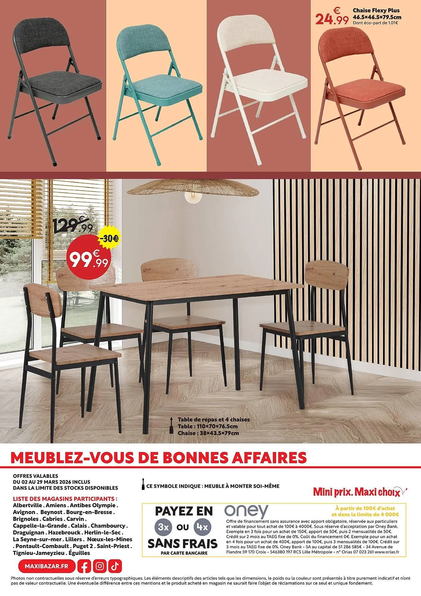 Catalogue Maxi Bazar du 2 mars au 29 mars 2026 - Catalogue page 15