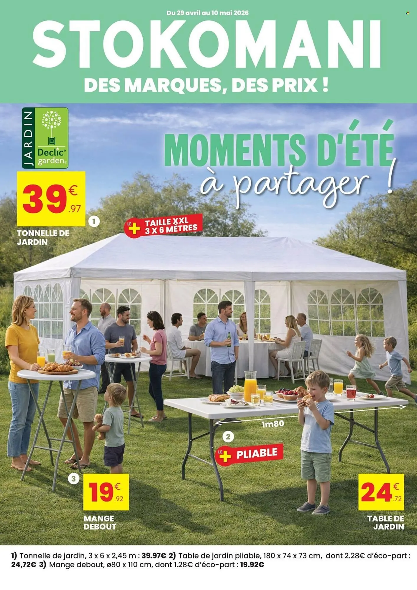 Catalogue Stokomani du 29 avril au 10 mai 2026 - Catalogue page 1