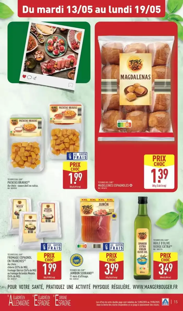 ARRIVAGES MÉDITERRANÉE À PRIX DISCOUNT du 13 mai au 19 mai 2025 - Catalogue page 18