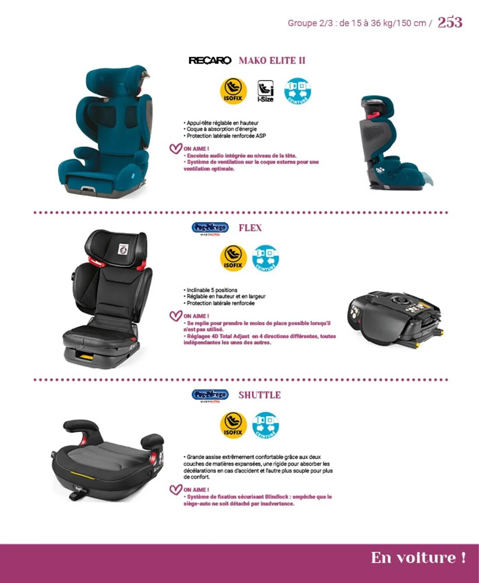 Catalogue autour de bébé du 31 mars au 31 janvier 2024 - Catalogue page 255