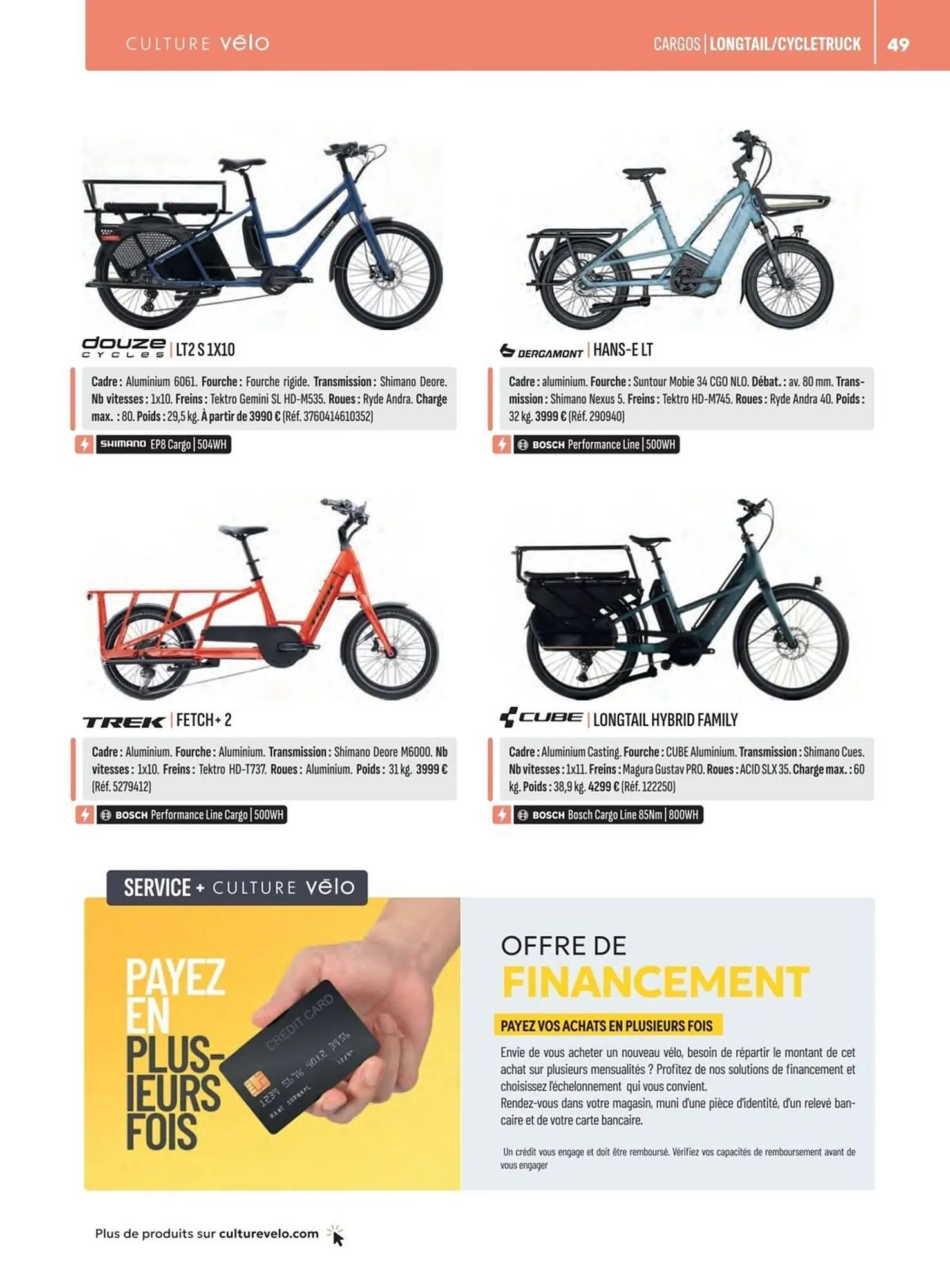 Catalogue Culture Vélo du 19 décembre au 31 décembre 2026 - Catalogue page 49