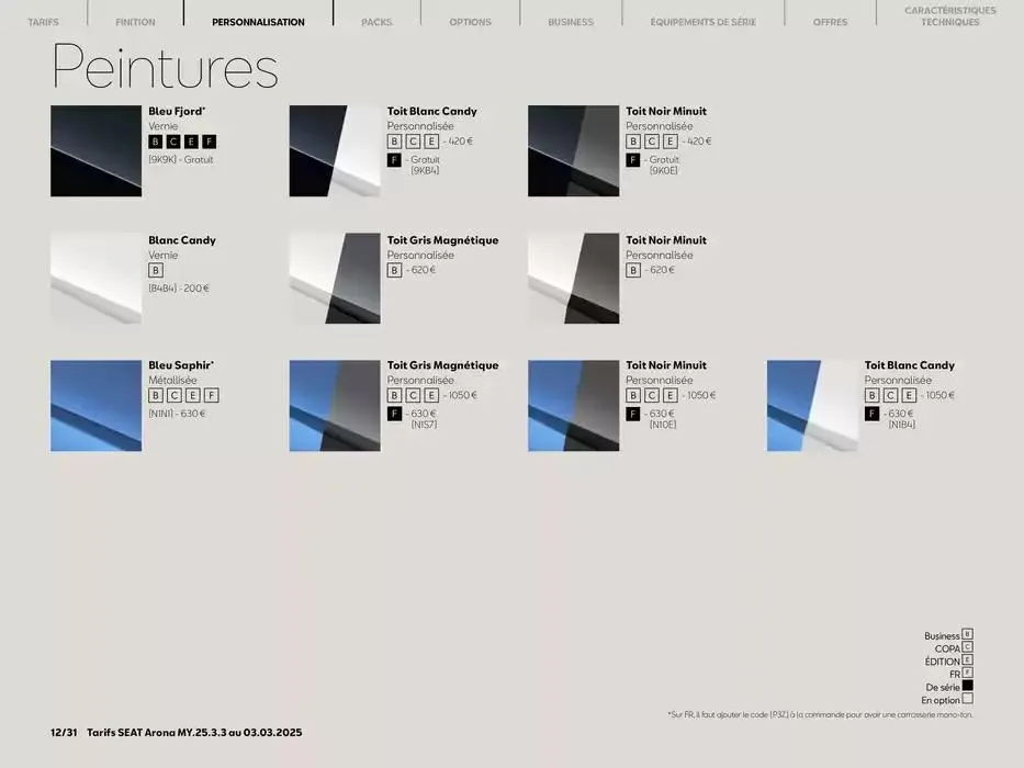 SEAT Arona du 5 mars au 5 mars 2026 - Catalogue page 12