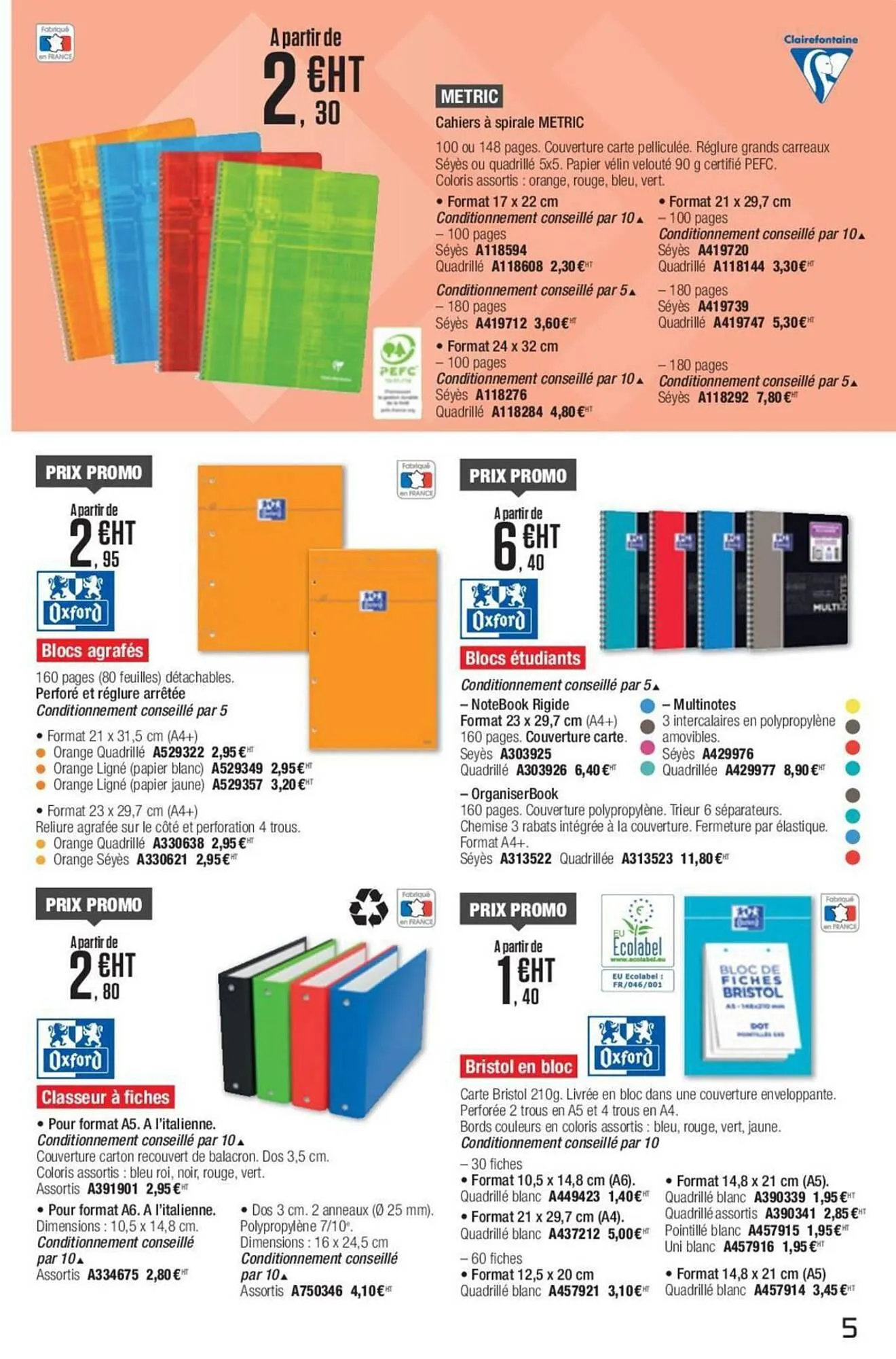 Catalogue Calipage du 7 septembre au 13 octobre 2023 - Catalogue page 27
