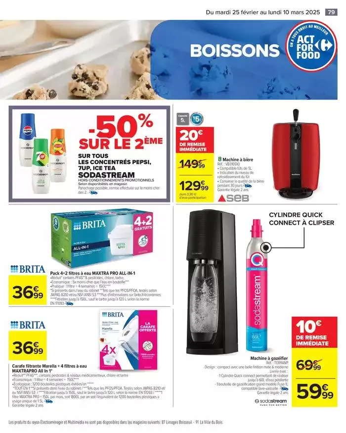 -50% SUR LE 2ÈME - CHOCOLAT ET CAFÉ du 25 février au 10 mars 2025 - Catalogue page 81