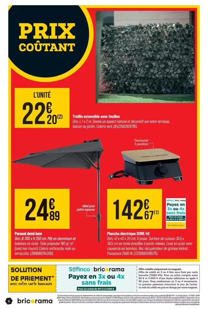 Célébrons les 50 ans Bricorama du 7 mai au 18 mai 2025 - Catalogue page 4