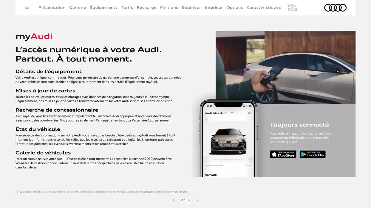 A6 e-tron du 7 janvier au 31 janvier 2026 - Catalogue page 2