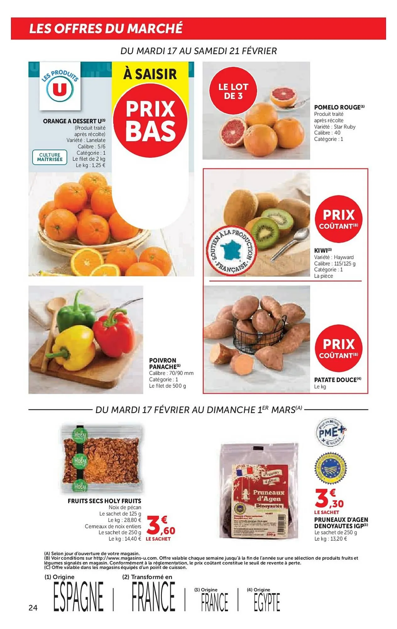 Catalogue Super U du 17 février au 1 mars 2026 - Catalogue page 24