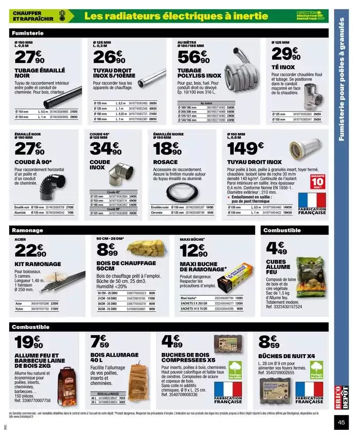 J’améliore mon habitat à prix dépôt du 2 octobre au 9 octobre 2024 - Catalogue page 45