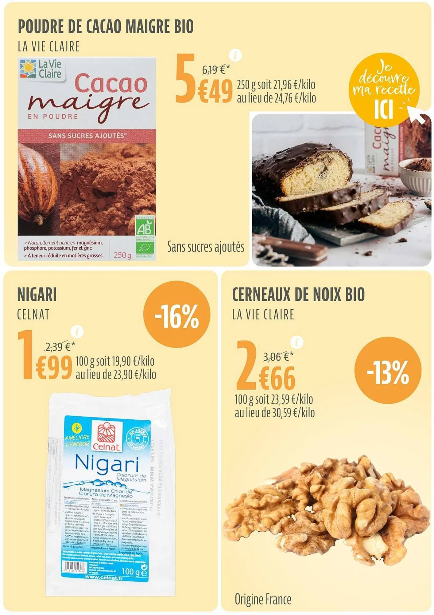 Catalogue La Vie Claire du 2 novembre au 16 novembre 2023 - Catalogue page 9