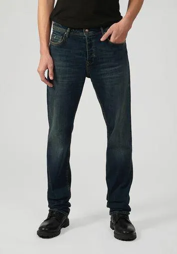 Jean bleu straight Homme