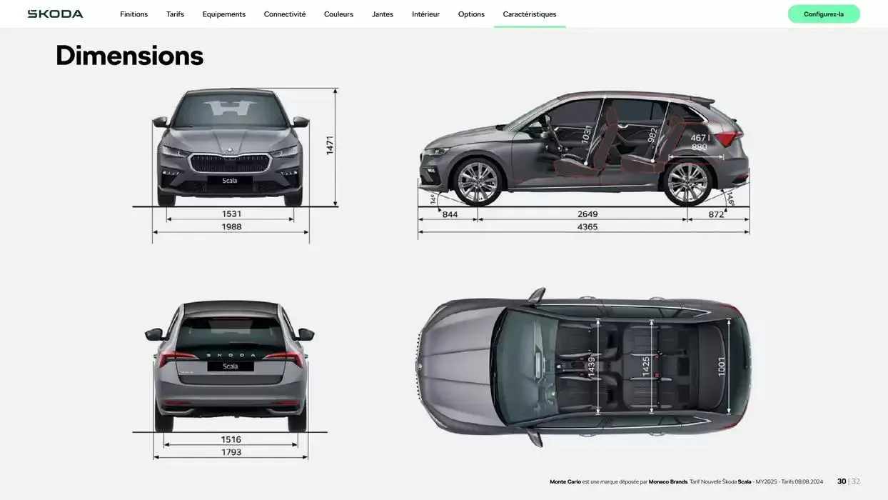 Nouvelle Scala Selection 1.0 TSI 95ch BVM du 6 novembre au 6 novembre 2025 - Catalogue page 30