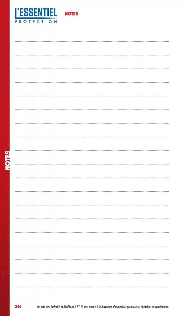 Essentiel Protection 2025 tarifé du 3 mars au 31 décembre 2025 - Catalogue page 268