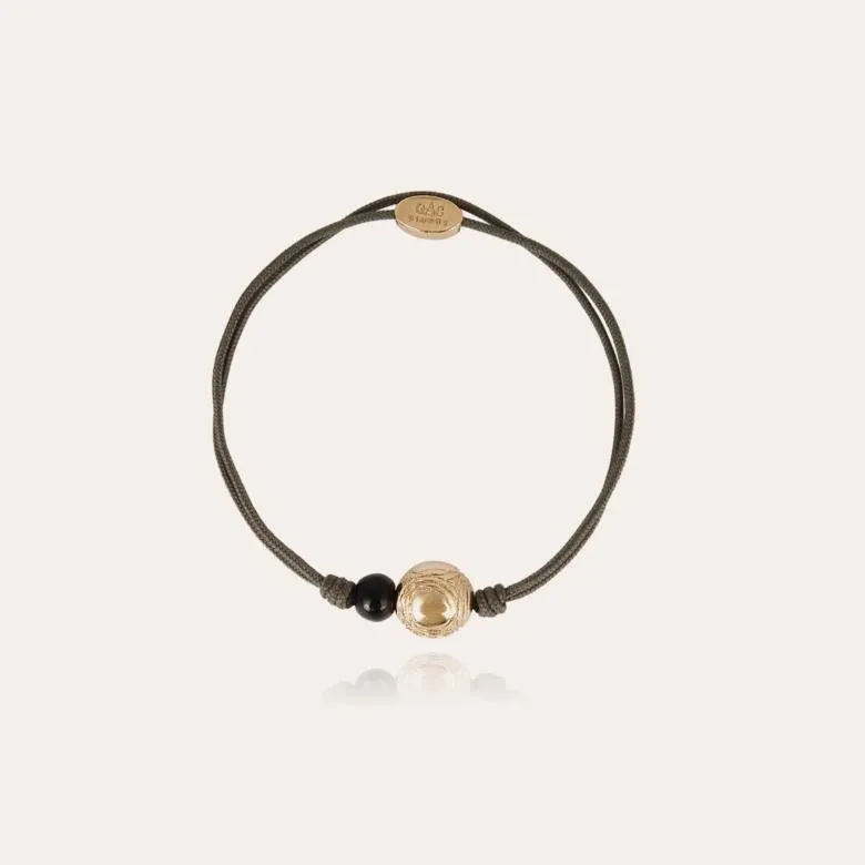 Petanque men bracelet gold