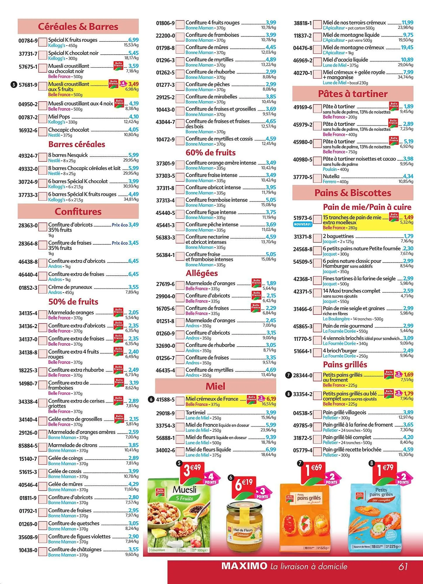 Catalogue Maximo du 30 mars au 23 avril 2026 - Catalogue page 61