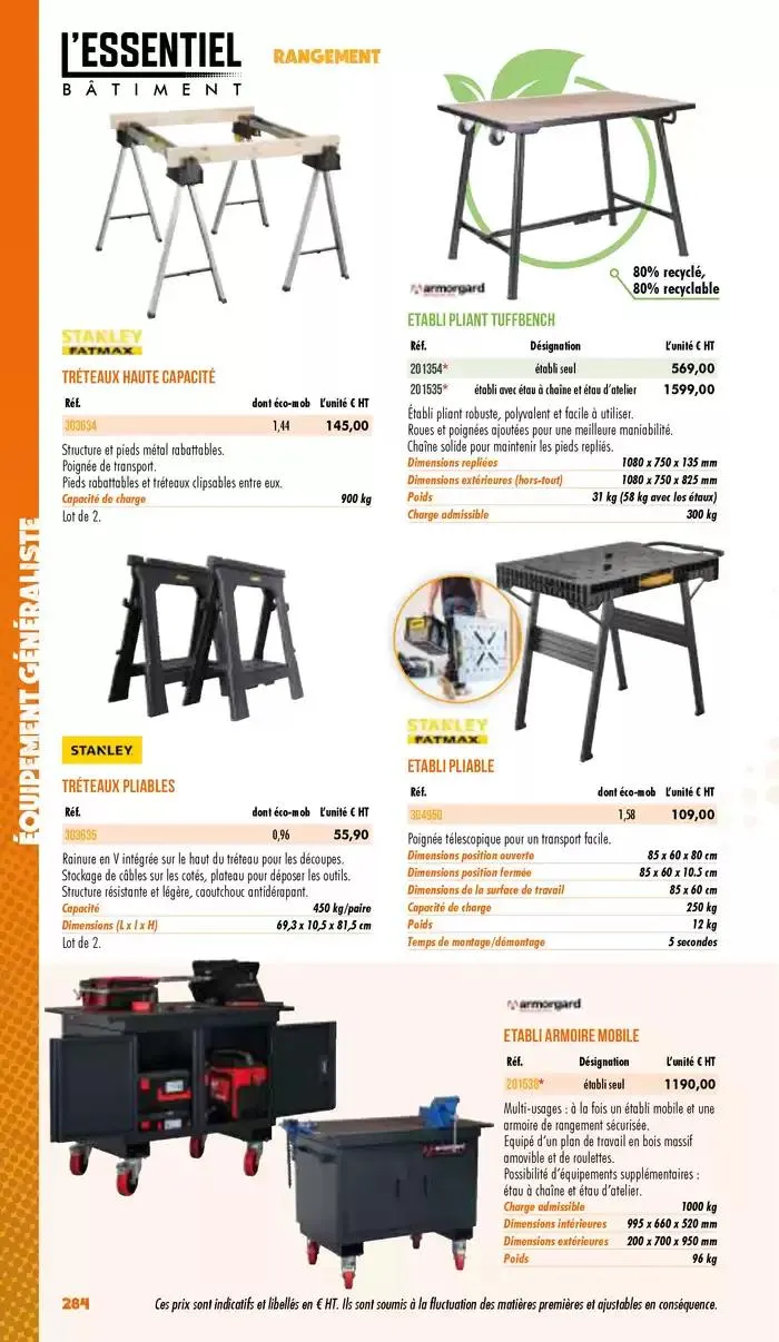 Essentiel Batiment 2025 du 3 janvier au 31 décembre 2025 - Catalogue page 286