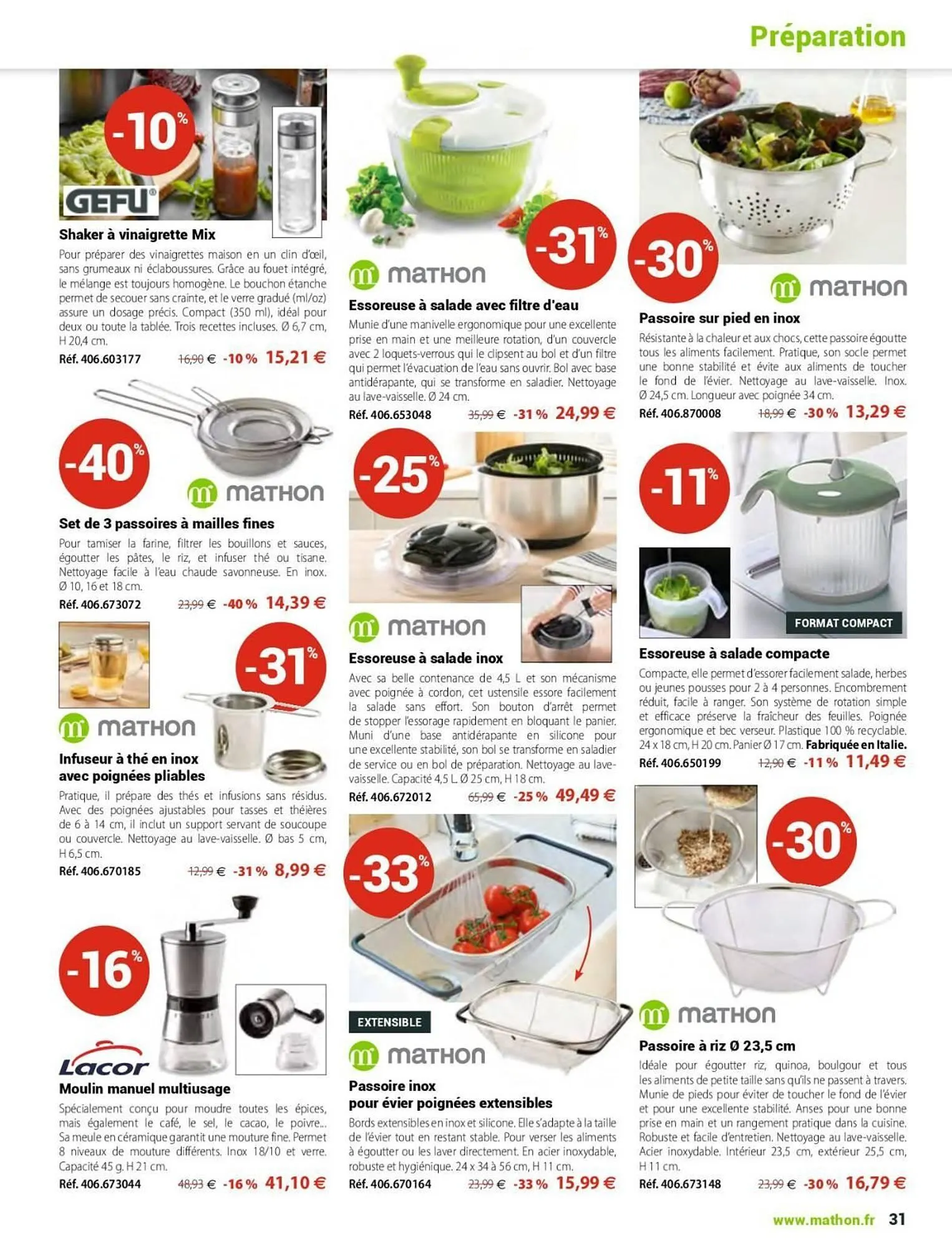 Catalogue Mathon du 5 mars au 31 mai 2026 - Catalogue page 31