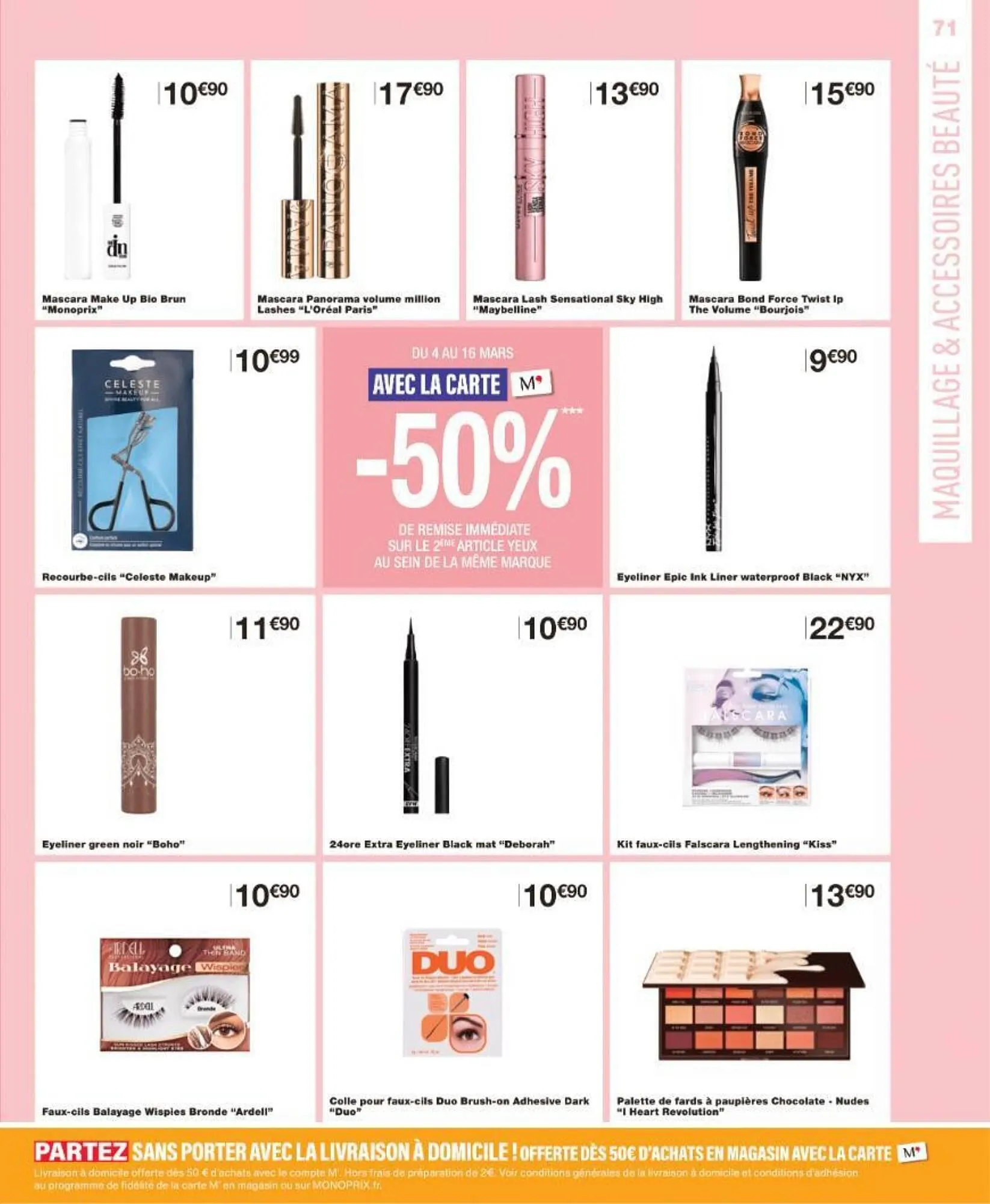 Catalogue Monoprix du 4 mars au 23 mars 2025 - Catalogue page 71