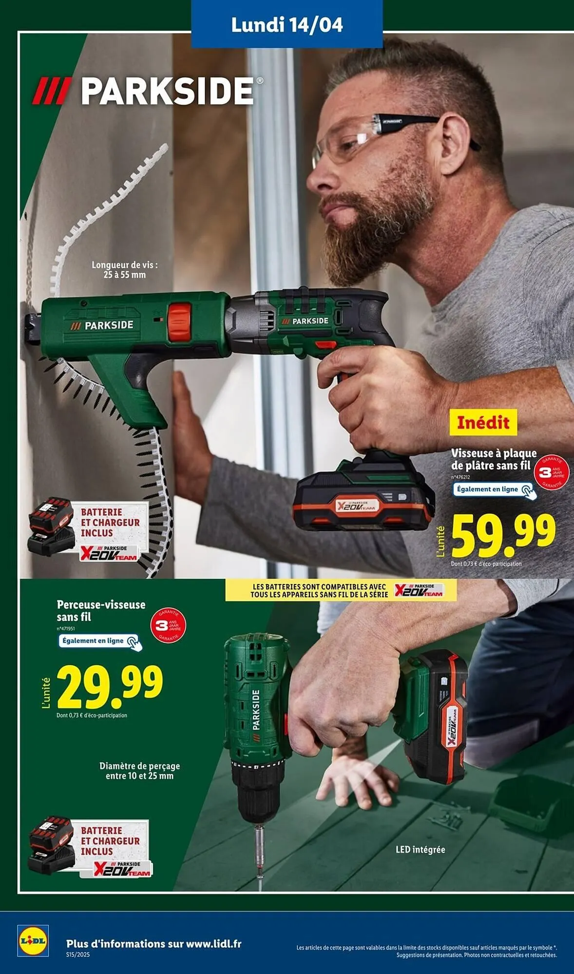 Catalogue Lidl du 10 avril au 14 avril 2025 - Catalogue page 32