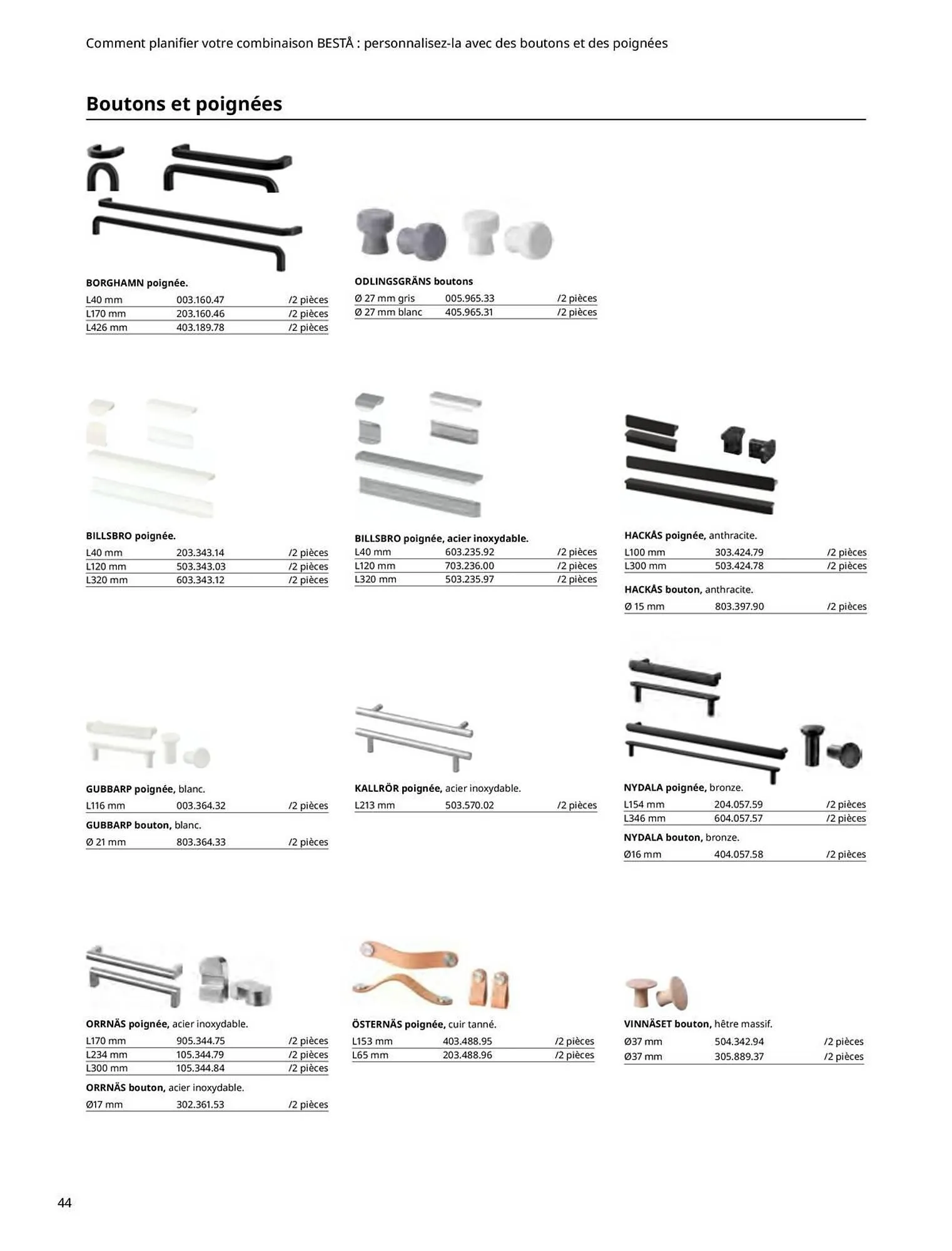 Catalogue IKEA du 6 janvier au 31 décembre 2025 - Catalogue page 44