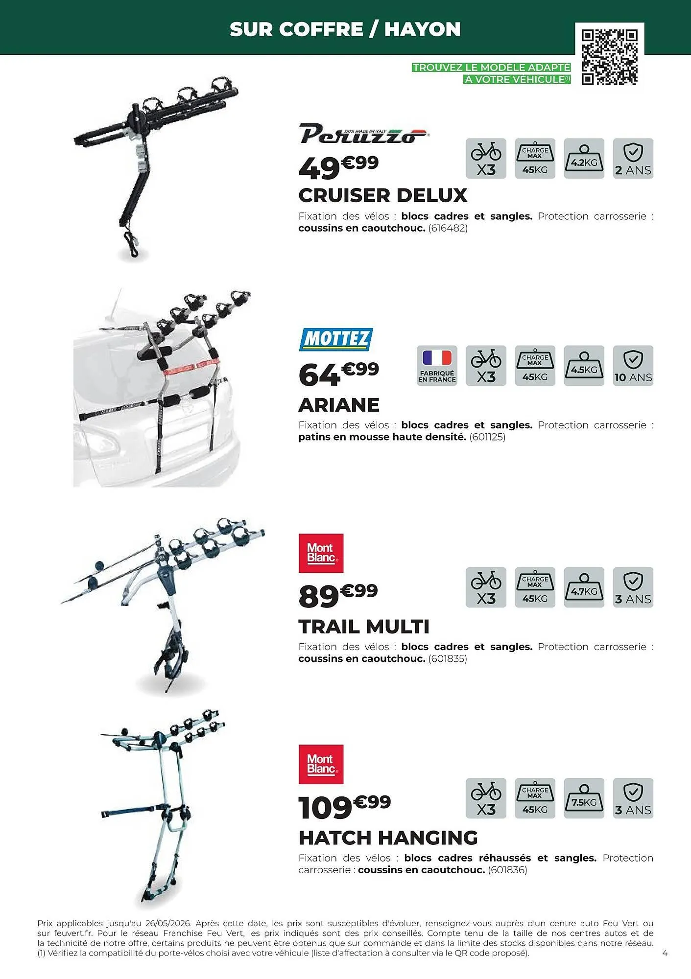 Catalogue Feu Vert du 13 avril au 31 décembre 2026 - Catalogue page 4