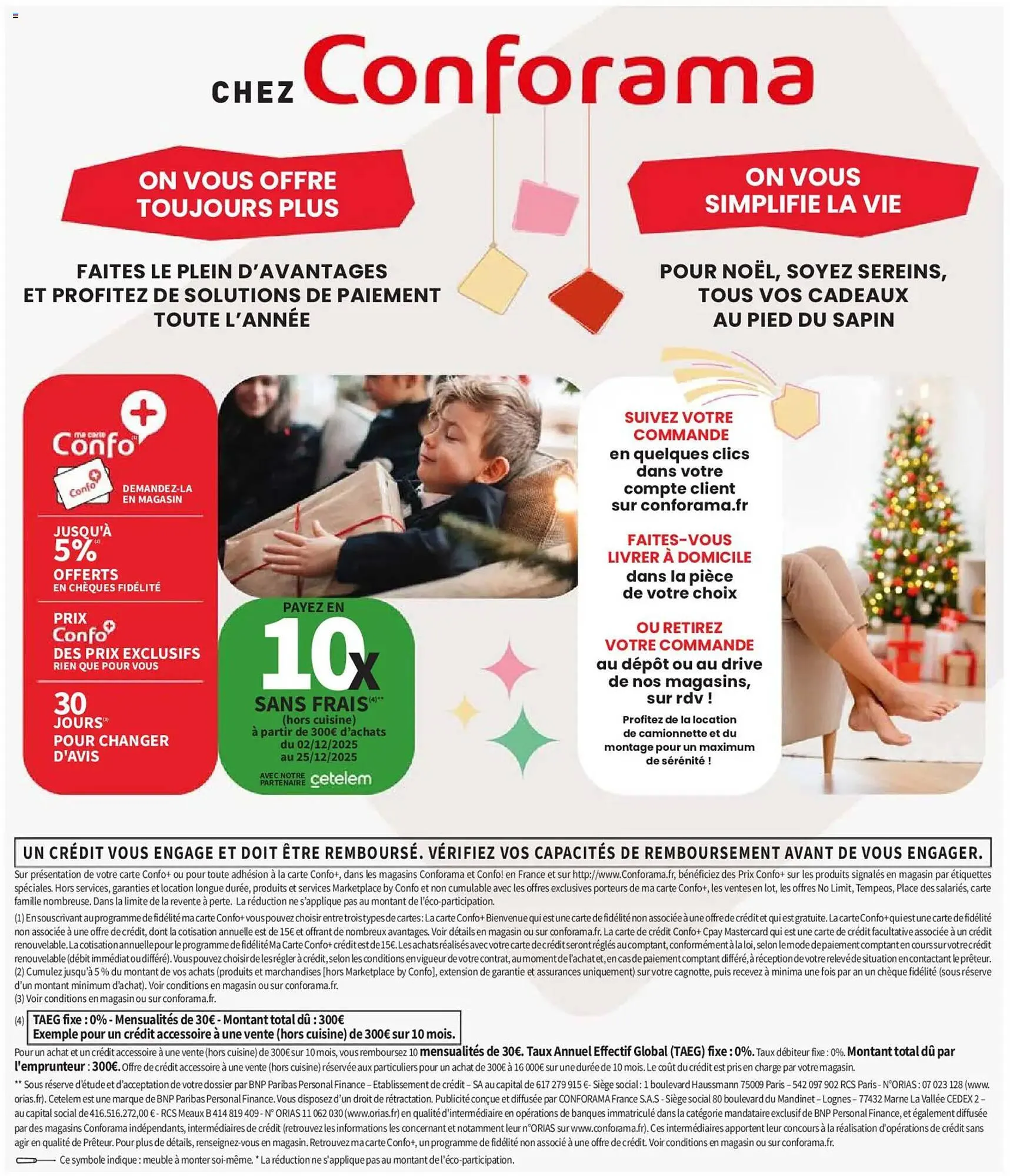 Catalogue Conforama du 2 décembre au 25 décembre 2025 - Catalogue page 2