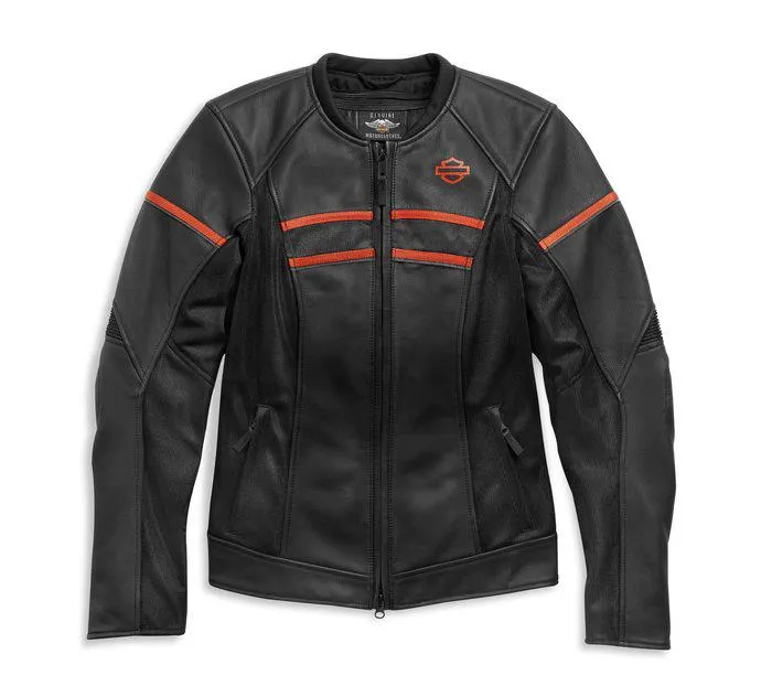 Women's H-D Brawler Leather Jacket