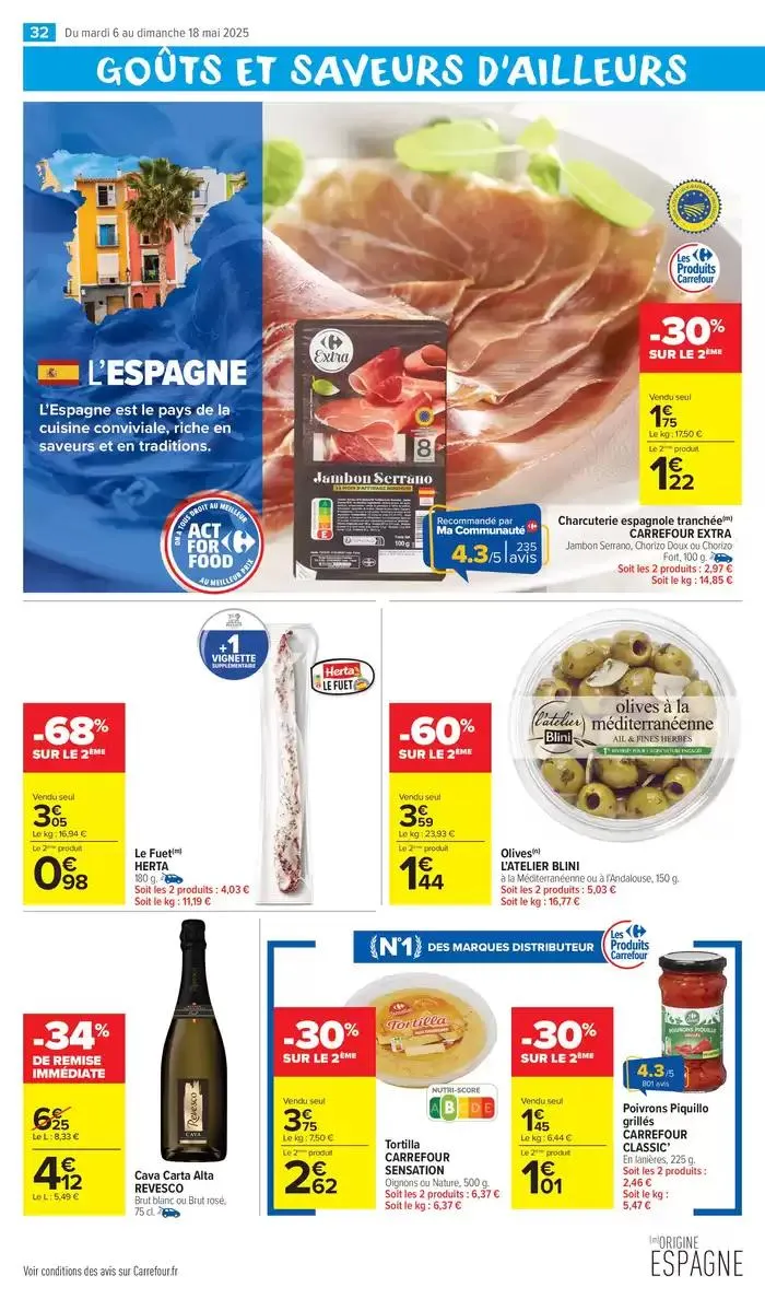 LE GOÛT ÇA SE FÊTE du 6 mai au 18 mai 2025 - Catalogue page 34