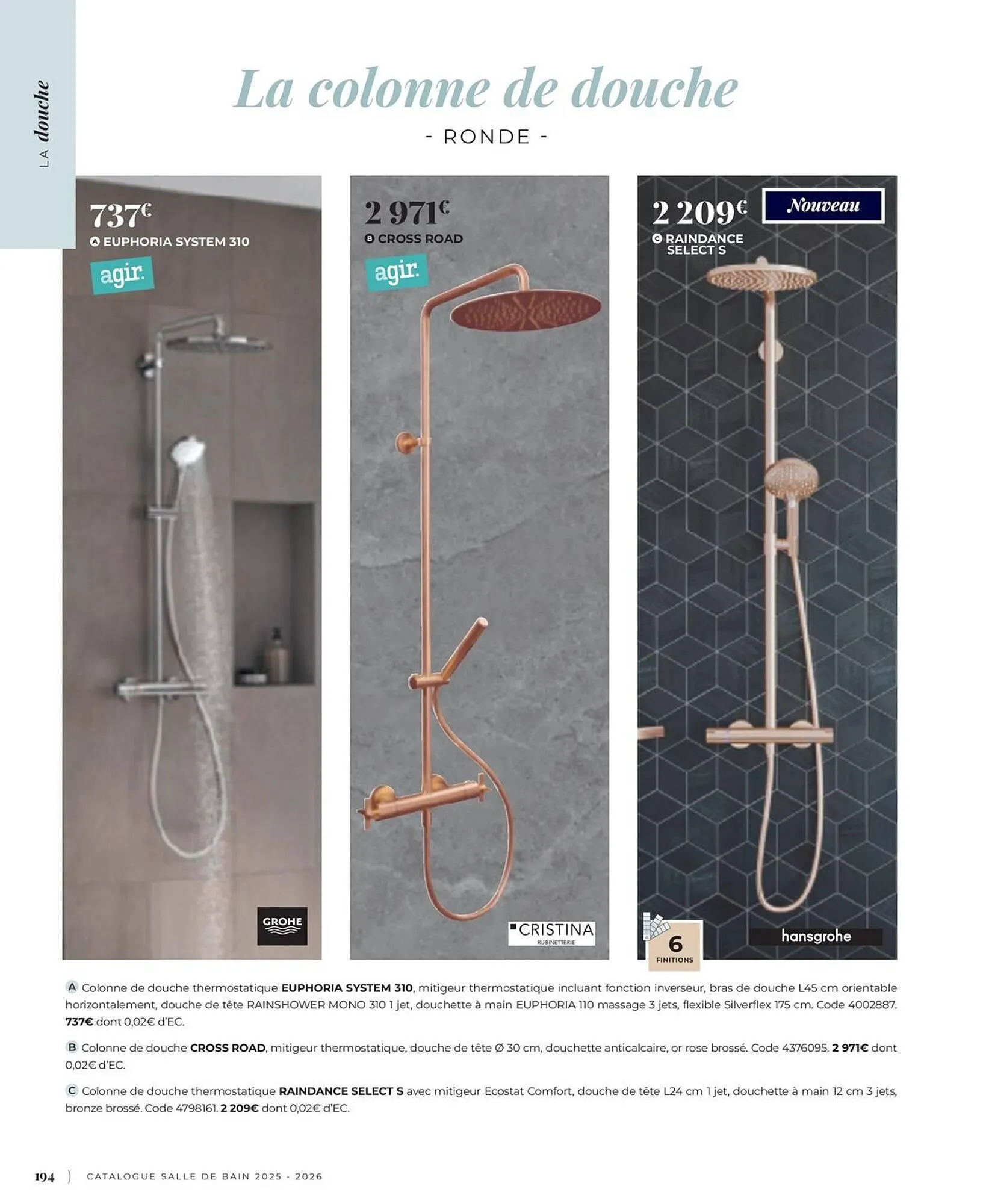 Catalogue Cedeo du 3 juin au 31 décembre 2025 - Catalogue page 194